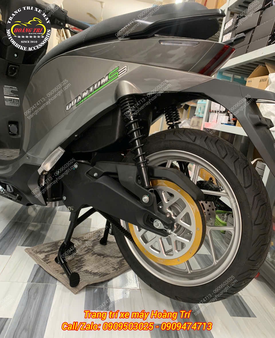 Trọn bộ dây curoa giúp hành trình của bạn trở nên êm dịu và thoải mái hơn trên DatBike Quantum