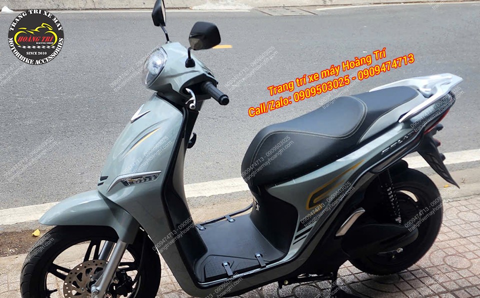 Toàn bộ khung bao quanh xe Feliz đảm bảo bảo vệ toàn diện