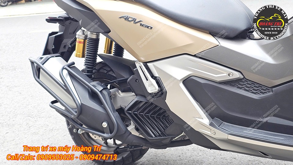 Mang lại cho chiếc ADV 160 một vẻ ngoài mạnh mẽ và được bảo vệ toàn diện hơn