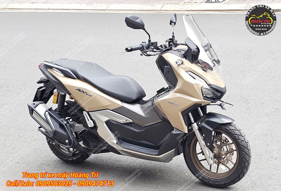Có thể kết hợp nâng cấp cùng bộ khung bảo vệ trước và sau cho ADV 160