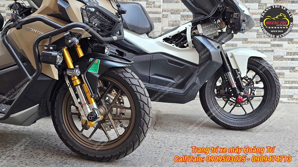 Mỗi chiếc xe lựa chọn một tông màu riêng, tạo nên sự khác biệt và phong cách riêng biệt