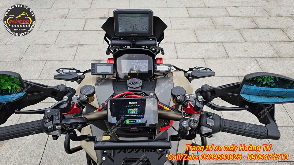 Trải nghiệm sự tiện lợi của thanh ngang GPS NCL mang lại cho xe