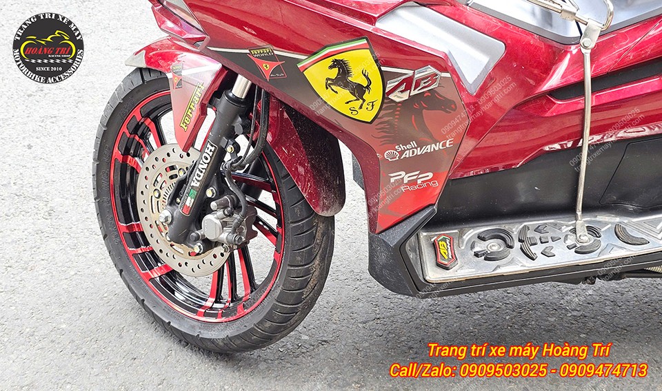 Bạn có thể kết hợp với đĩa, dây dầu, heo dầu để tạo combo độ riêng biệt