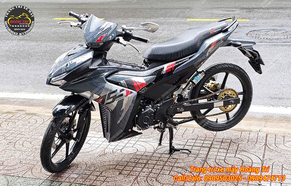 Ngắm lại toàn bộ góc trái của xe sau khi được nâng cấp diện mạo