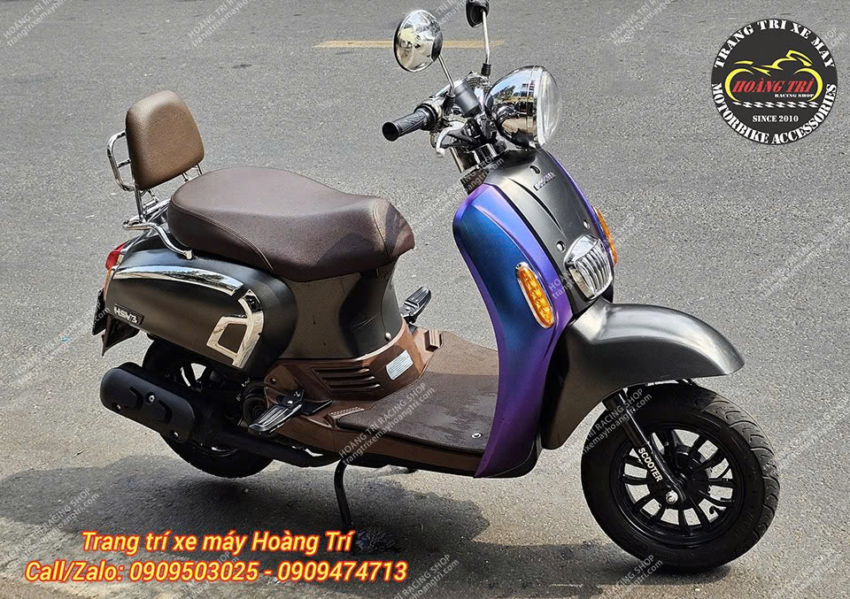 Chiếc HSV3 tiếp theo khoác lên mình bộ đôi phụ kiện tiện dụng và đẹp mắt