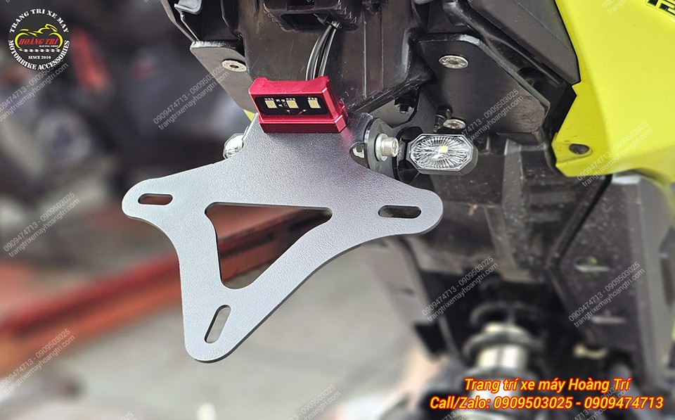 Mẫu pát biển số hoàn toàn mới dành cho Honda MSX vừa có mặt tại Hoàng Trí Shop