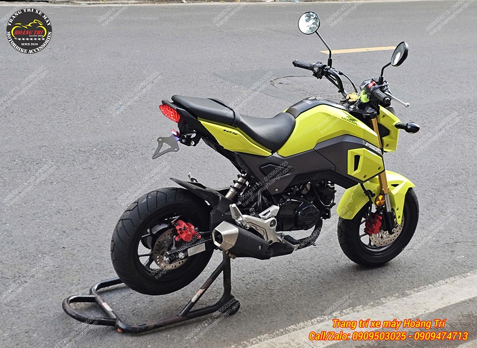 Bộ pát biển số ADV-JGZ đã được hoàn thiện dành cho MSX