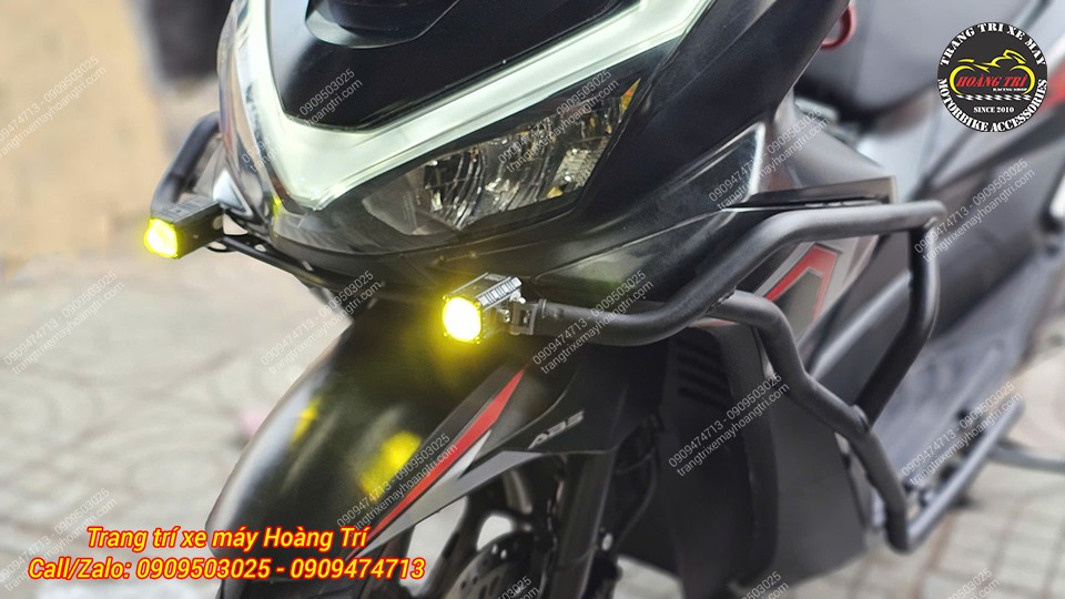 Điều này giúp bạn dễ dàng kiểm soát tầm nhìn khi chạy xe vào ban đêm, đảm bảo an toàn tối đa