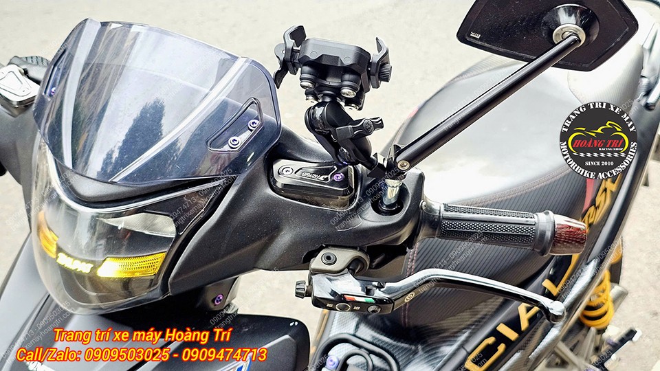 Thiết kế mạnh mẽ nhưng vẫn đảm bảo phù hợp với tổng thể xe