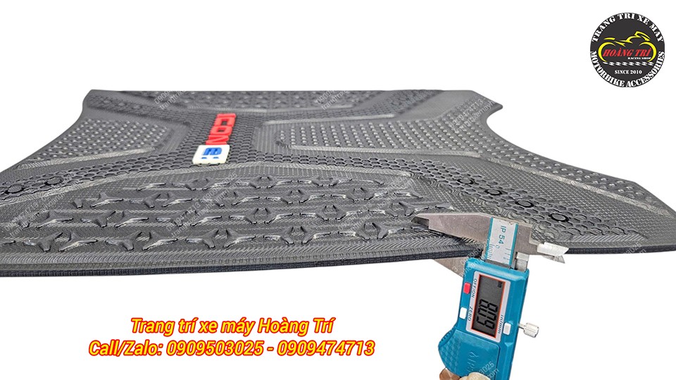 Thảm để chân xe HONDA ICON E với độ dày 8mm