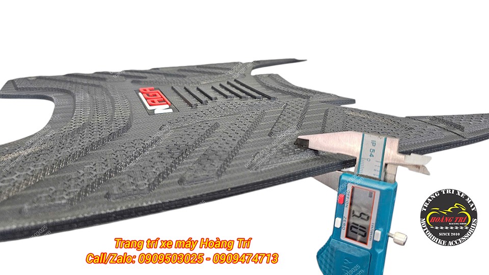Thảm để chân SYM Naga với độ dày chỉ khoảng 9mm