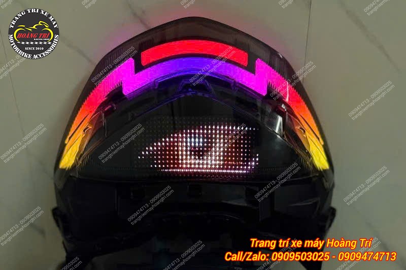 Đèn hậu LED Audi đúc khuôn cho SH đã hoàn thiện, chỉ cần lắp vào là sử dụng ngay