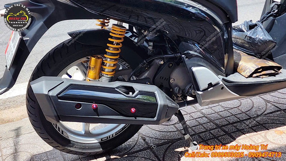 Xe SH Ý được nâng cấp với ốp pô ADV 350 đầy mạnh mẽ
