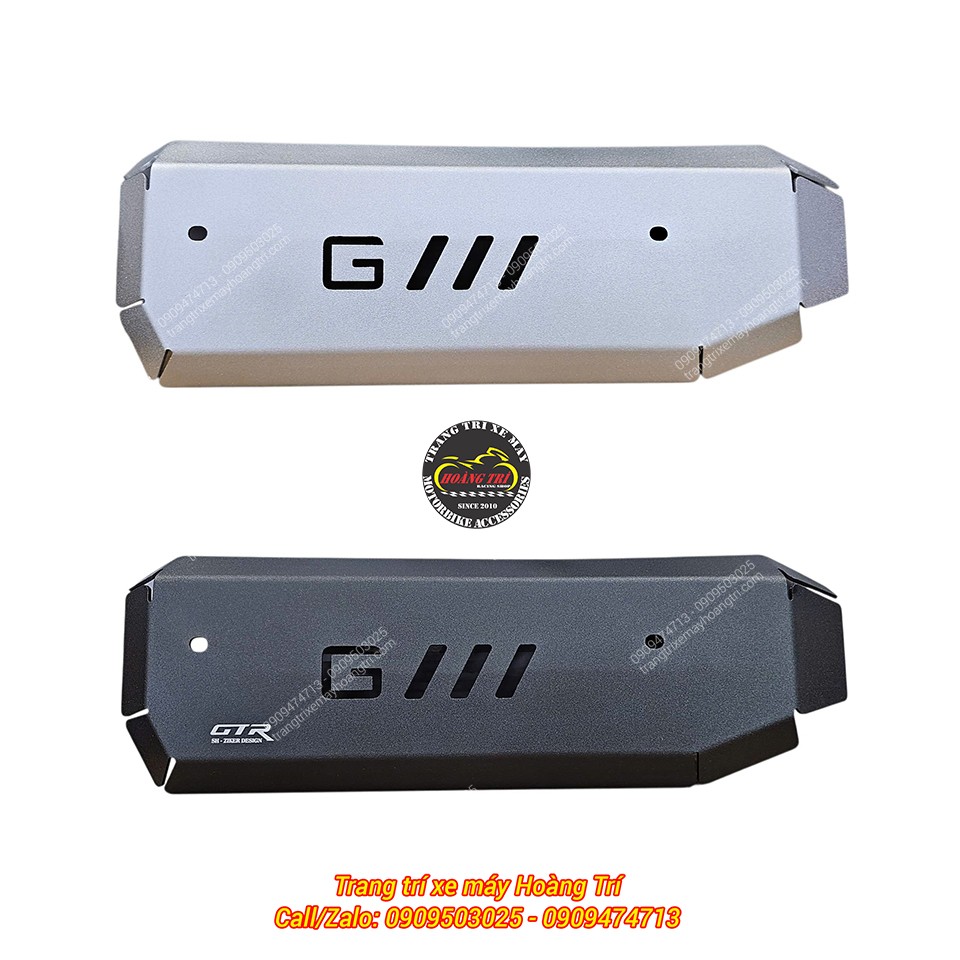 Ốp pô CNC kiểu GTR cho Stylo 160 có sẵn 2 màu để bạn lựa chọn