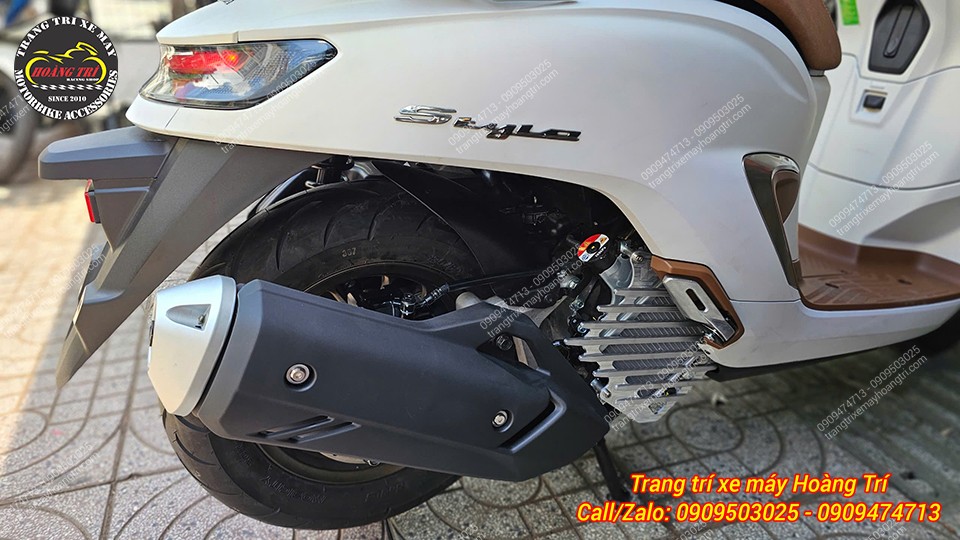 Việc thay pô Vario 160 cho Stylo 160 đã hoàn tất, nâng tầm phong cách