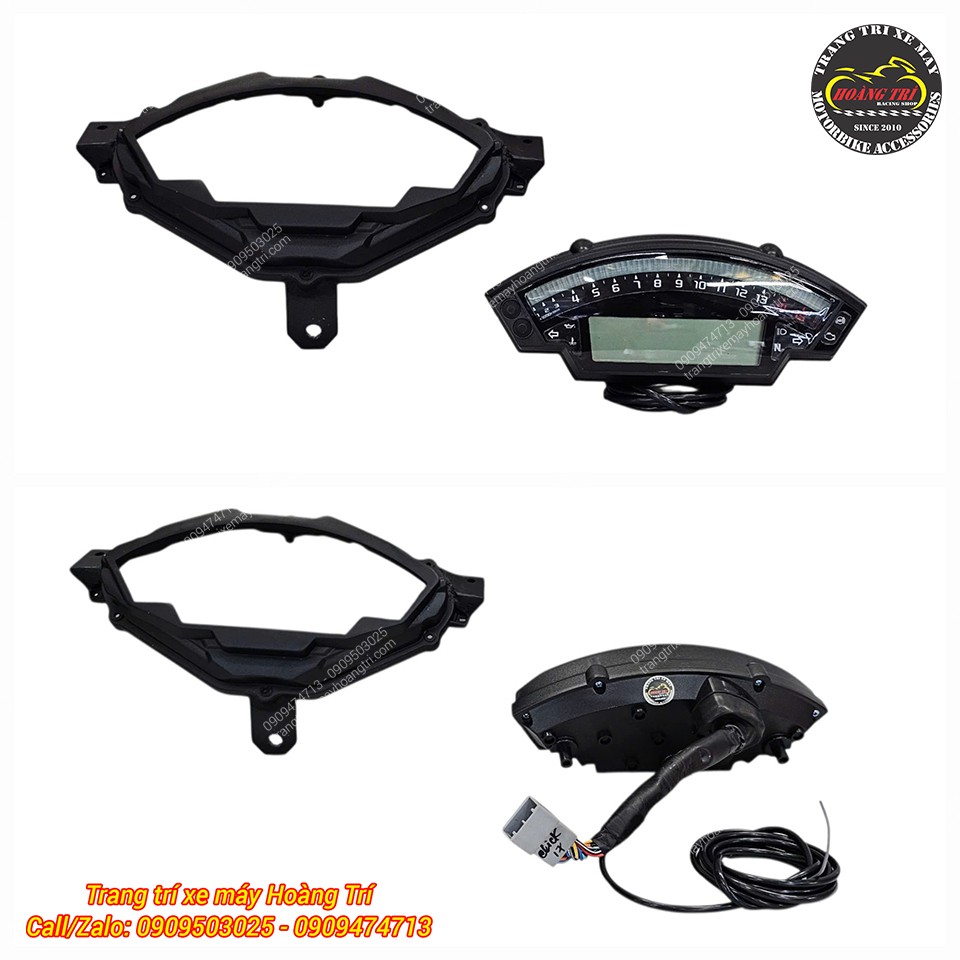 Bộ đồng hồ ZX10R là giải pháp thay thế hoàn hảo cho đồng hồ zin trên Vario/Click Thái
