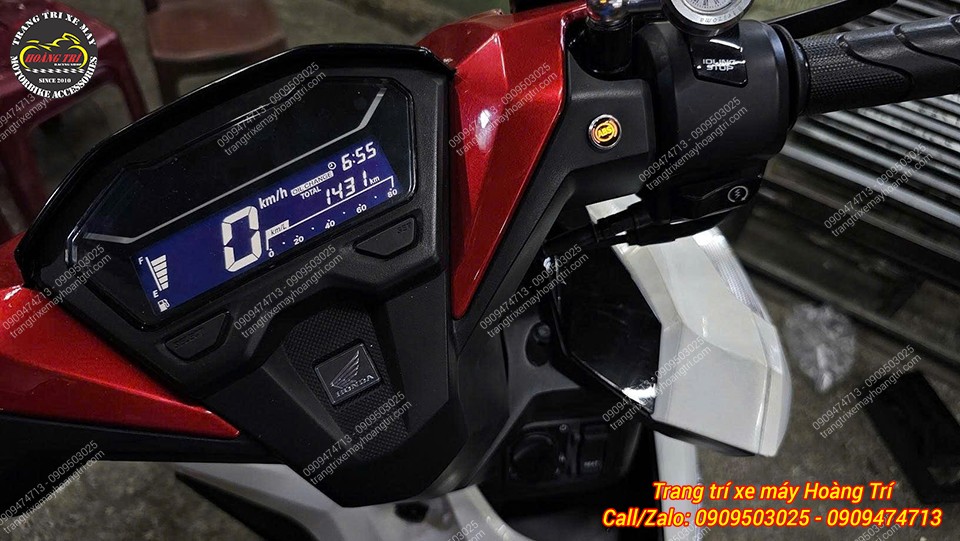 Có thể gắn đèn báo ABS ở vị trí theo nhu cầu của khách