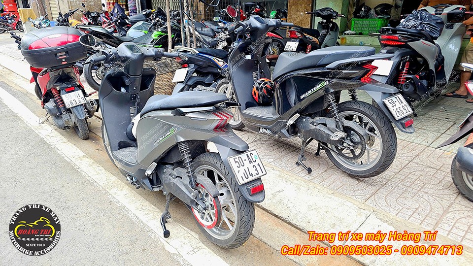 Một chiếc DatBike Quantum nữa vừa được nâng cấp bộ curoa thay thế cho nhông sên dĩa