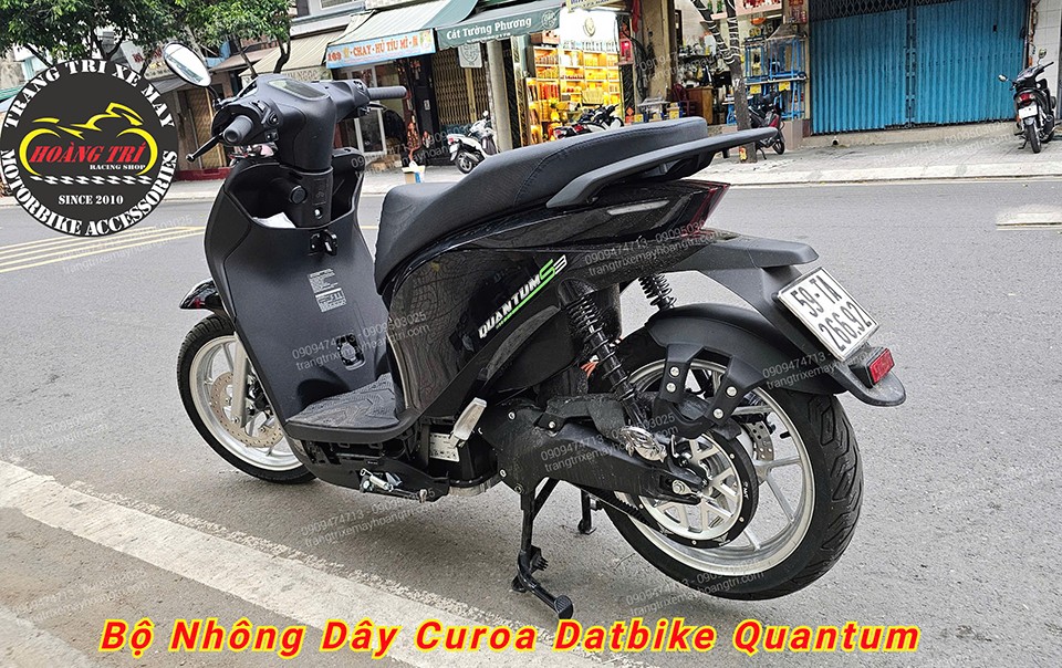 Trang bị dây curoa tạo nên phong cách hiện đại, nổi bật và khác biệt rõ rệt so với xe nguyên zin
