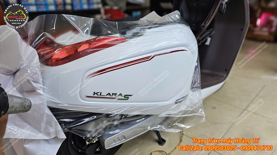 Máy khò được sử dụng để lớp keo bám chắc hơn vào thân xe