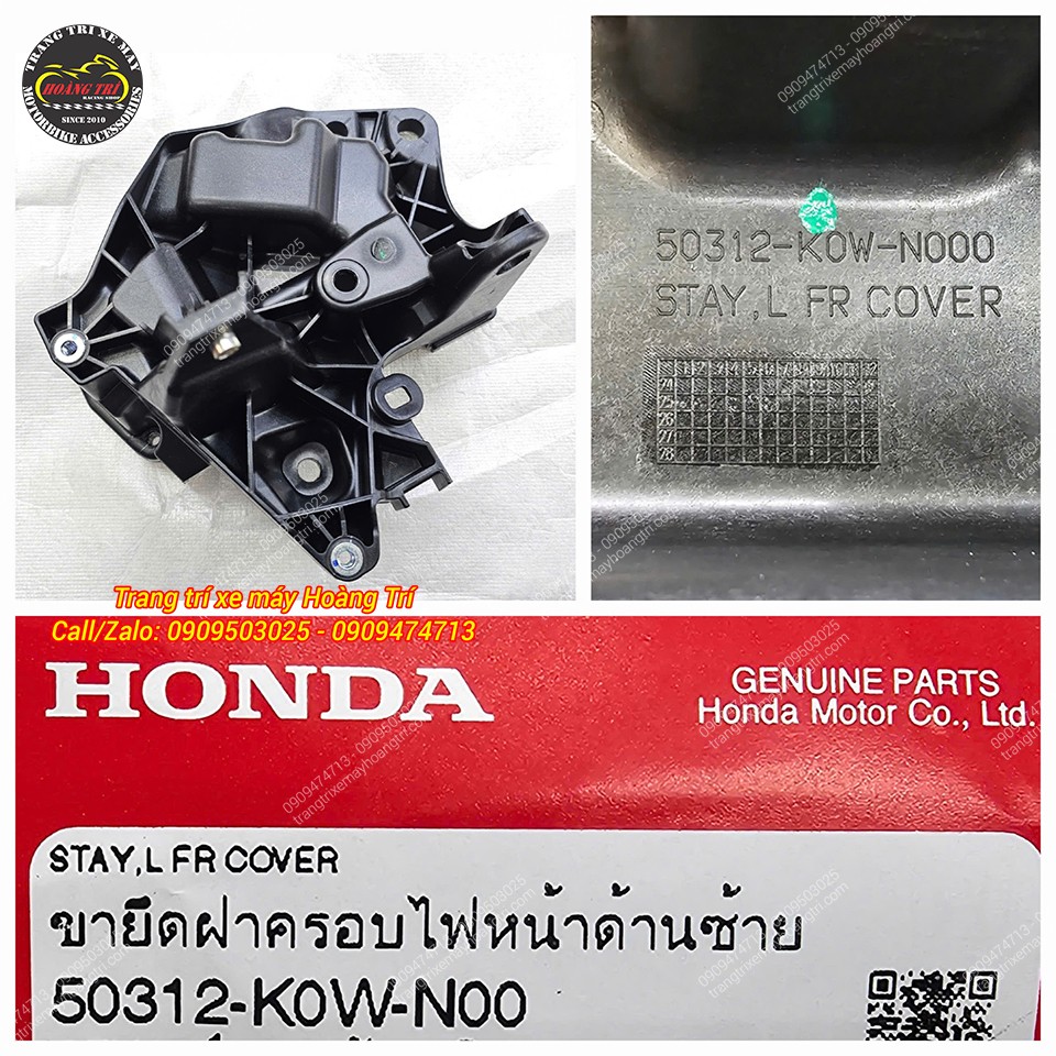 Chi tiết cụm pát đèn pha ADV 160 chính hãng Honda Thái Lan