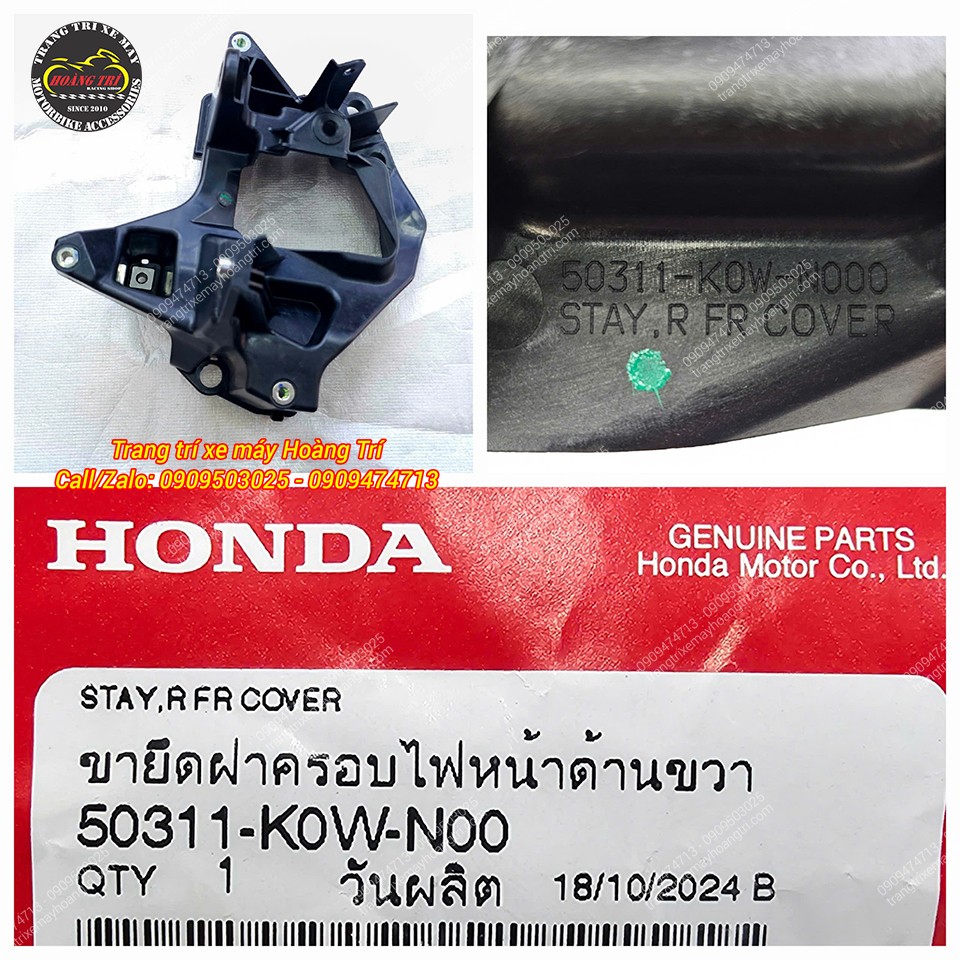 Phù hợp cho xe độ chế hoặc thay thế khi pát đèn pha zin bị gãy