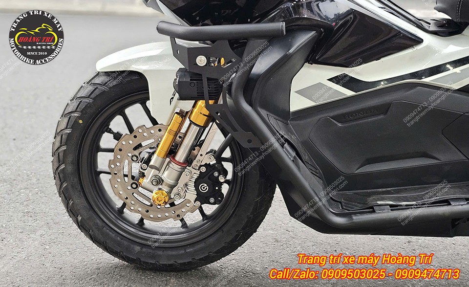 Logo Brembo khẳng định chất lượng dàn chân sau khi nâng cấp