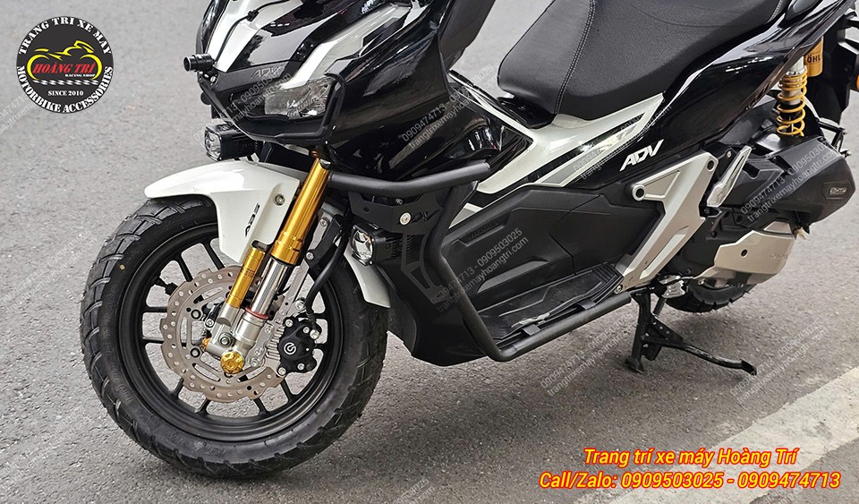 Phuộc Kingham USD kết hợp Brembo tạo diện mạo khác biệt cho xe