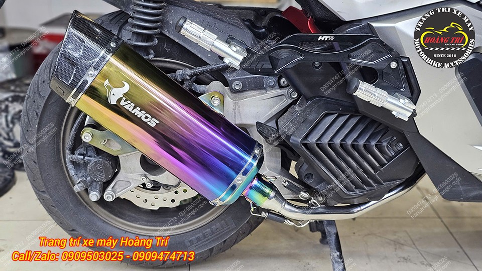 Pô Vamos Sport Titanium đã được lắp đặt cho chiếc ADV 160