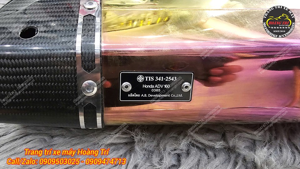 Cây pô còn lại mang mã xuất xưởng (0365)