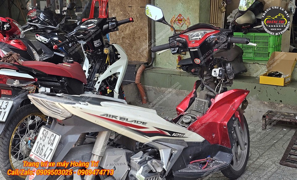 Anh khách đã quyết định thay thế khóa cơ bằng khóa Smartkey Honda