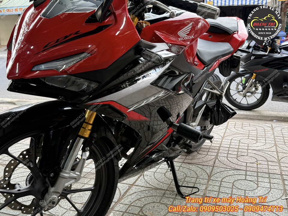 Một phụ kiện hỗ trợ hiệu quả trong việc giảm thiểu tổn thất khi va chạm hoặc ngã xe