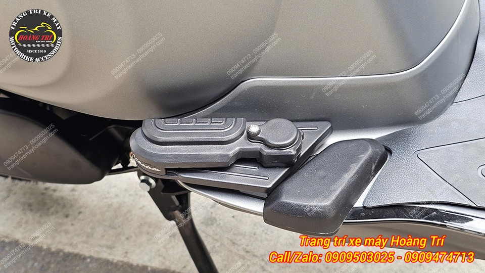 Xe Espero 50cc vừa được hoàn thiện lắp gác chân sau