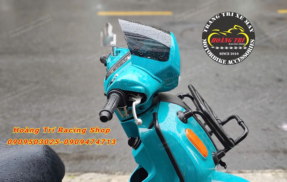 Phần đầu đèn Fazzio 125 sau khi nâng cấp trở nên liền lạc và mạnh mẽ hơn