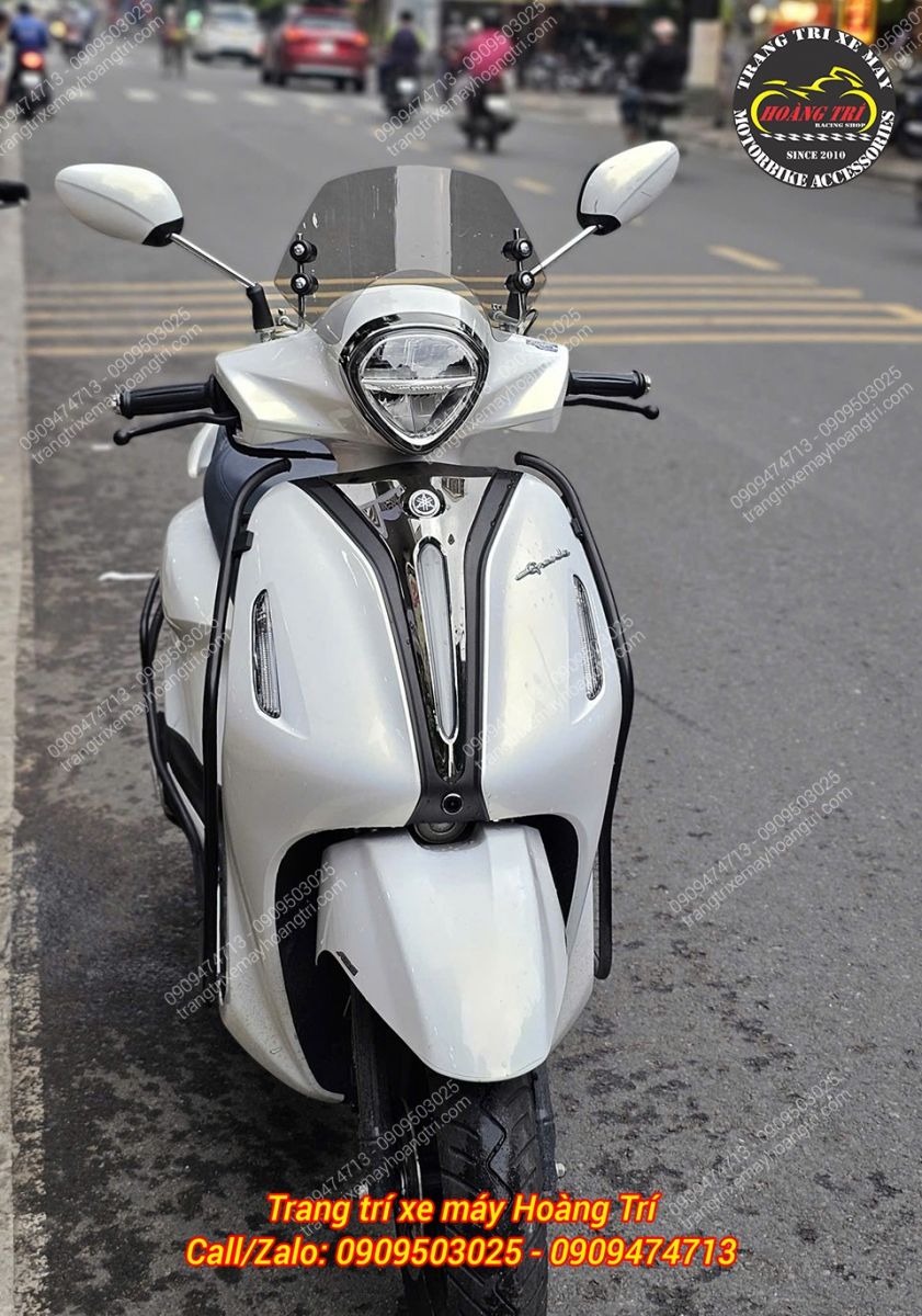 Ngoại hình sang trọng, thanh lịch hơn với phong cách gần giống Vespa