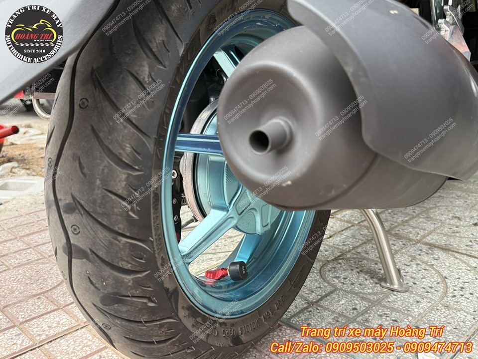 Việc lắp cảm biến áp suất lốp được hoàn tất chỉ sau vài bước đơn giản