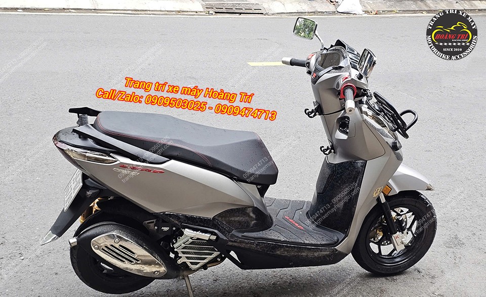 Cản sau được cắt gọn tạo khác biệt đậm cá tính