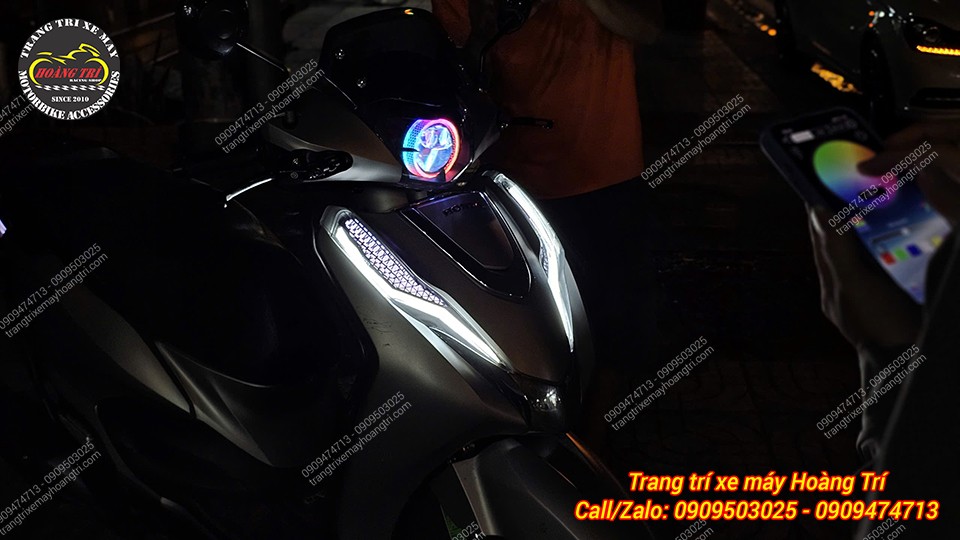 Đèn LED Audi trước được thiết kế đồng bộ với phần sau – vừa tối giản vừa tinh tế