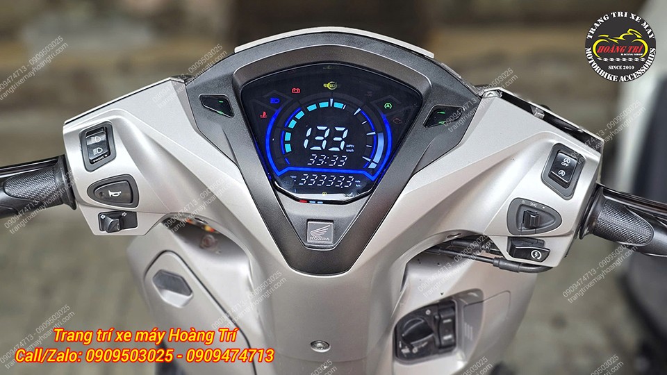 Hiệu ứng quét tua máy cao cấp, cực kỳ ấn tượng khi bật nguồn cho xe
