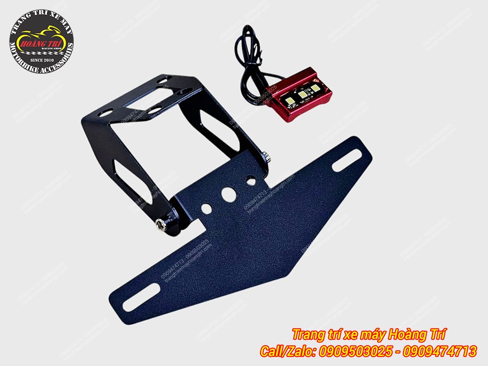 Pát biển số JGZ kết hợp cùng phần dè sau được cắt gọn tạo nên kiểu dáng mạnh mẽ