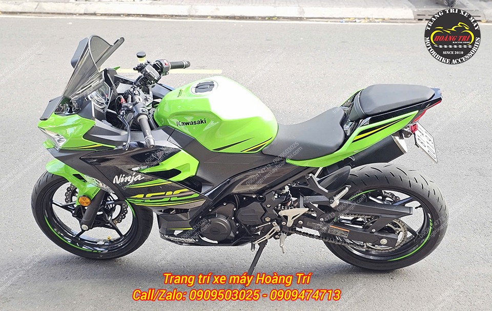 View tổng thể giúp anh em dễ dàng quan sát trọn góc ngang của xe sau khi lên đồ
