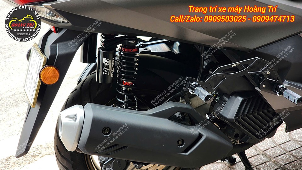 Không chỉ làm đẹp cho xe, phuộc còn cải thiện khả năng giảm xóc rõ rệt