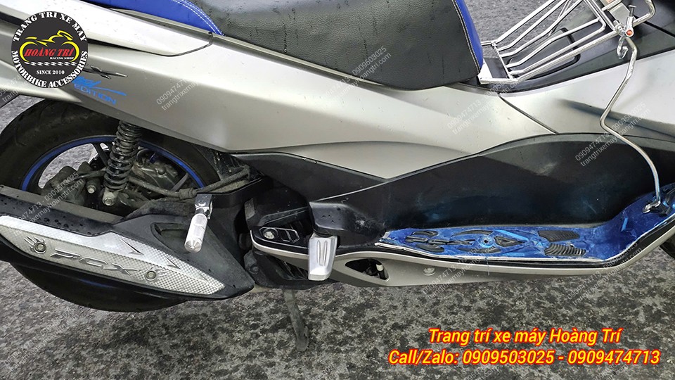 Độ dài tương đương gác chân zin giúp vị trí để chân hợp lý