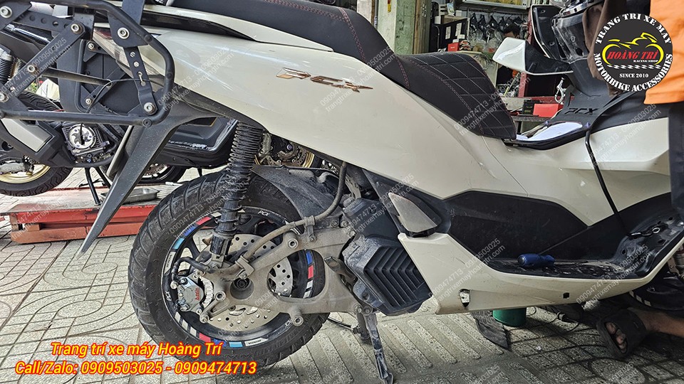 Gấp Semspeed được lựa chọn để làm mới phần gấp sau cho PCX 160
