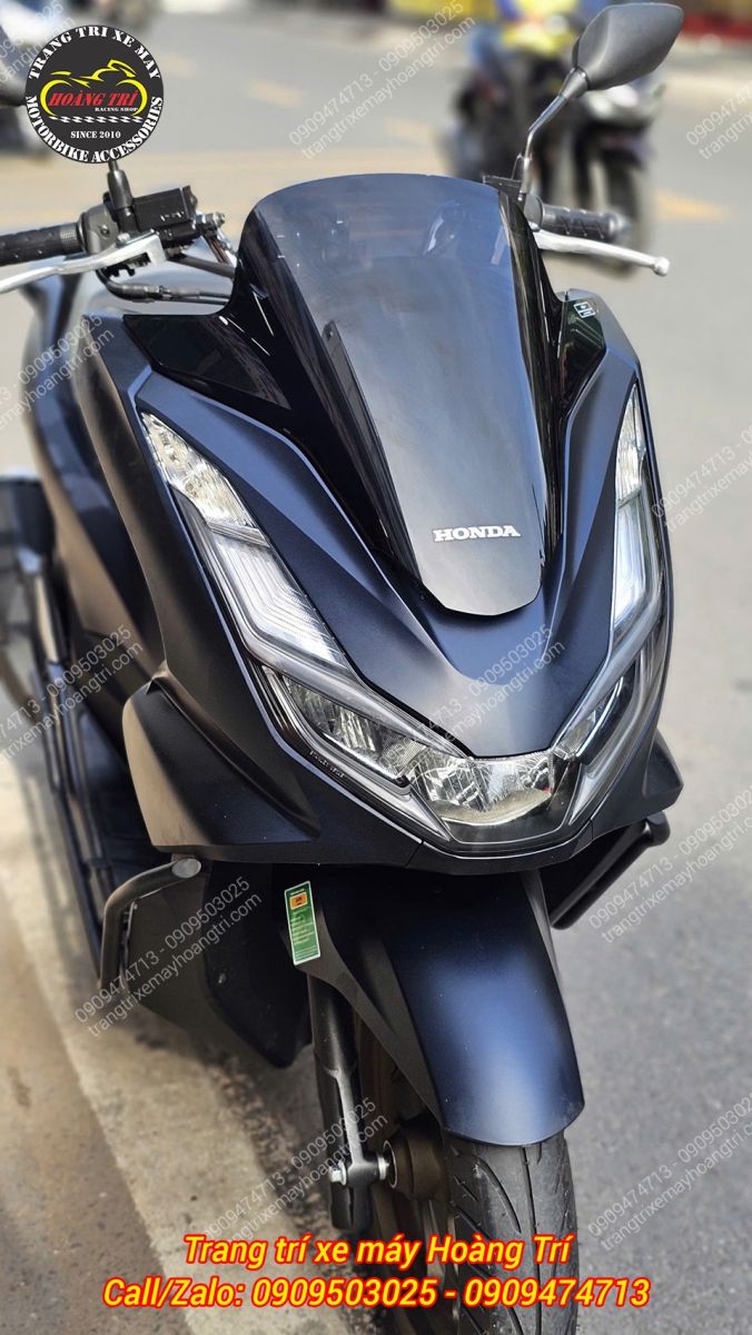 Kính chắn gió chính hãng Thái Lan dành cho PCX 160 đã được thay thế cho xe
