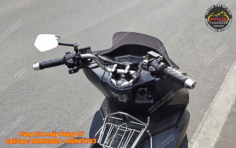 Phụ kiện giúp PCX 160 sở hữu diện mạo mới mẻ và đẳng cấp hơn