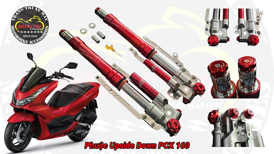 Phuộc Upside Down Kingham vừa về hàng với sắc đỏ rực rỡ, sẵn sàng làm nổi bật xế cưng của bạn