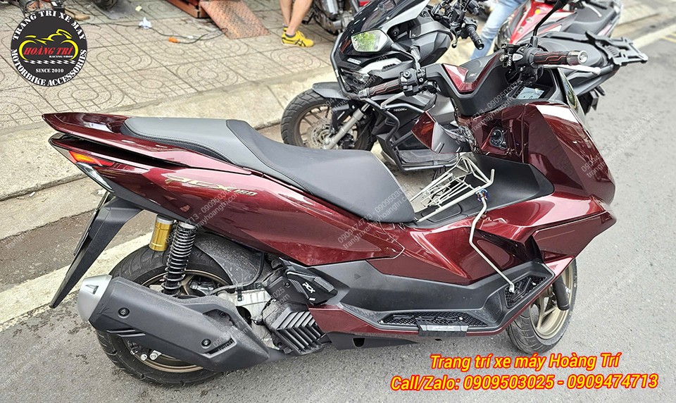 Chủ xe đã lựa chọn nhiều món đồ thiết yếu giúp tăng sự hữu ích tối đa cho chiếc xe