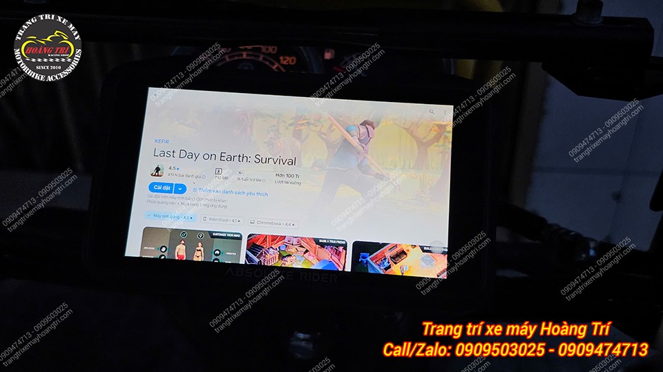 Shop vừa thử nghiệm một ứng dụng được cài đặt từ ChPlay