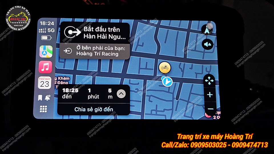 Cho biết cụ thể từng điểm rẽ giúp bạn không đi lạc đường